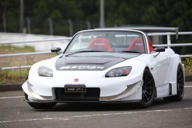 R1 TITAN Metal canard for S2000 GT-1 (titanium bolt set for mounting)