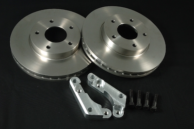 GT-1 Motor Sports Big rotor KIT for front 4POT caliper