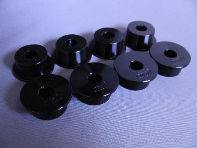 Amis S2000 Steering rack rigid color black alumite finish (with amis logo)