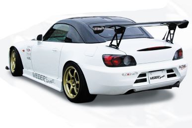 Weber Sports S2000 Rear Bumper (FRP)