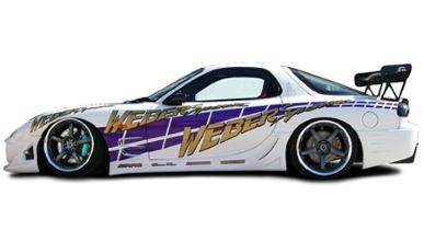 Weber Sports FD3S RX-7 Side Step (FRP)