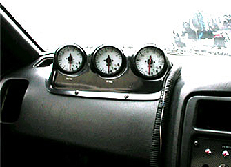 Border Racing TRI-EYE meter panel MR-2 SW20