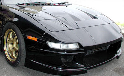 Border Racing Air Scoop Bonnet SW-K made of Carbon