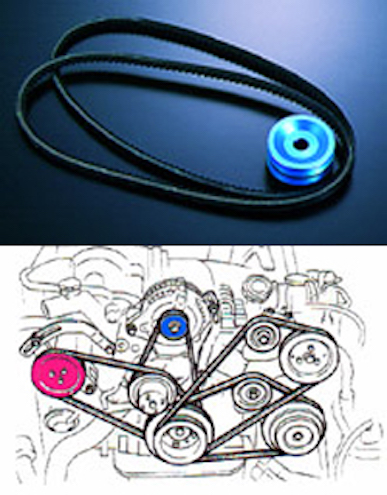 Border Racing Twin pulley kit FC3S