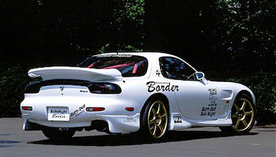 Border Racing Rear Wing FD3S Type-V