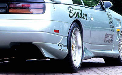 Border Racing Rear Side Diffuser Z32