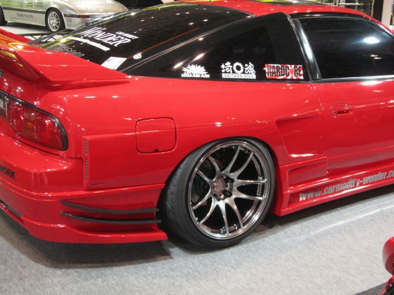 Car Modify Wonder GLARE エアロ GT・リアワイドフェンダー 50mm 左右セット 180SX