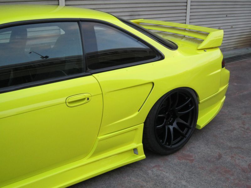 Car Modify Wonder GLARE エアロ GT・リア ワイドフェンダー 30mm S14 シルビア 後期
