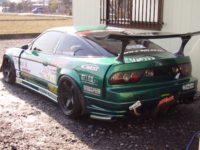 KOGUCHI POWER Rear Wide Fender 180sx [ KG1003 ]