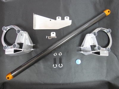 Flatwell Super strut bar front (dry carbon φ35) S660