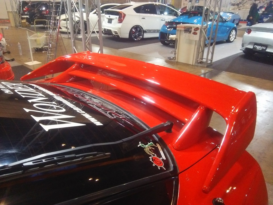 Car Modify Wonder GLARE Rear Wing (TWIN-BLADE) 180SX (RS13・RPS13)