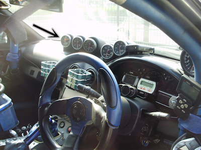 Border Racing TRI-EYE meter panel Silvia S15