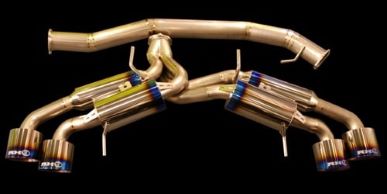 Pit Road M R35 GTR RH9 Full Titanium Muffler