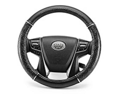 D.A.D steering cover type monogram leather