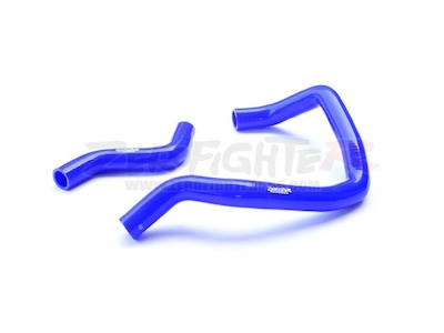 ZEROFIGHTER  Blue silicone radiator hose