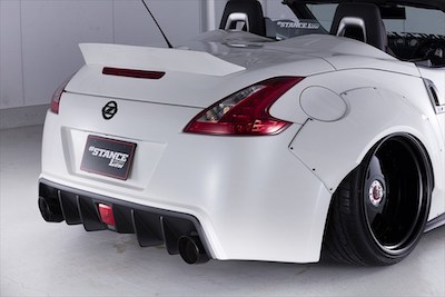 AIM GAIN GT Fairlady Z Z34/370Z REAR WING (for convertible)