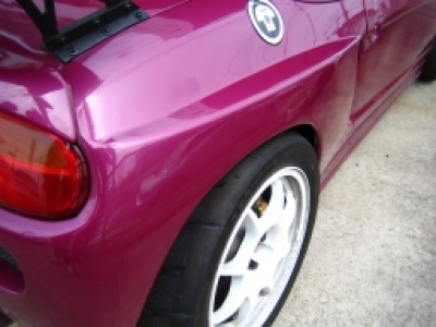 Back Yard Honda BEAT Rear blister Fender