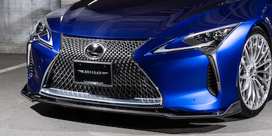 ARTISAN SPIRITS BLACK LABEL LEXUS LC FRONT UNDER SPOILER