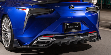 ARTISAN SPIRITS BLACK LABEL LEXUS LC REAR DIFFUSER