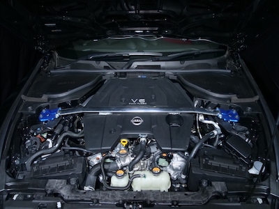 CUSCO Oval Shaft Front Strut Bar for RZ34 new Fairlady Z
