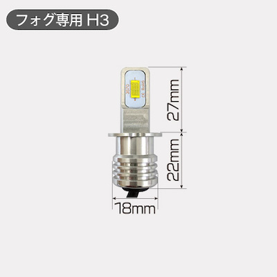 Cruize H3 Fog (5000K/Yellow)