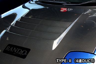 AERO TECH FD3S RX-7 CARBON BONNET TYPE-II / III