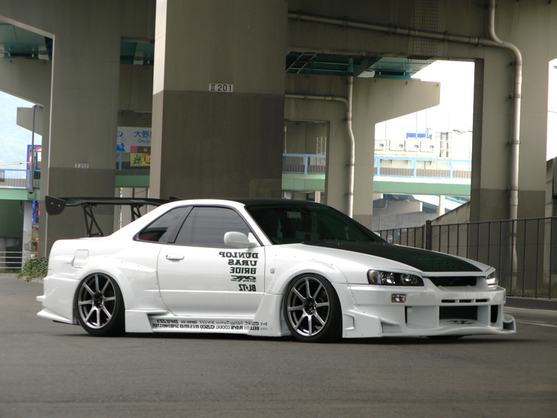 URAS - R34 Skyline 2 Door Type-GT Aero