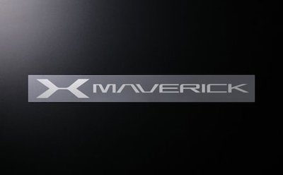 MAVERICK sticker (silver)