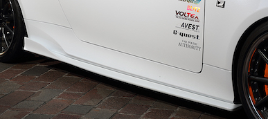 ARTISAN SPIRITS BLACK LABEL LEXUS RC SIDE UNDER SPOILER