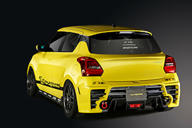 TM Square Rear Bumper Spoiler (for ZC33S)