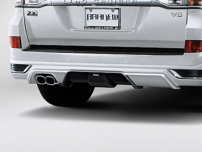 Branew Land Cruiser 200 Rear Under Spoiler Carbon