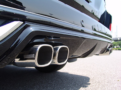 Branew Land Cruiser 200 All Stainless Steel Muffler Dual Twin