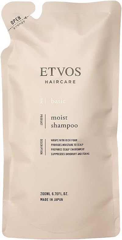 Etvos Moist Shampoo Refill, 6.8 fl oz (200 ml)
