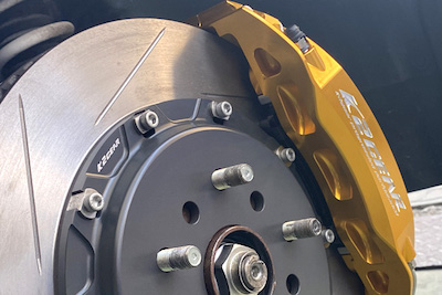 K2 Gear Reiz Rear Brake i332 kit System