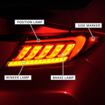 Valenti Toyota GR86 / Subaru BRZ ZN8 / ZD8 Jewel LED Tail Lamp ULTRA OEA Sequential Flowing Turn Signal Compliant with Safety Standards E-Mark Acquisition