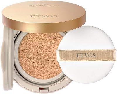 ETVOS SPF32 PA+++ Mineral Glow Skin Cushion (Case + Puff) + 0.4 oz (12 g) #Natural