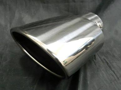 Be Free Muffler cutter stainless oval ty3s 2 pieces 1set