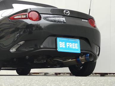 Be Free ND5RC Roadster Exhaust Manifold + Intermediate Pipe + All Sten Muffler Cannonball Set