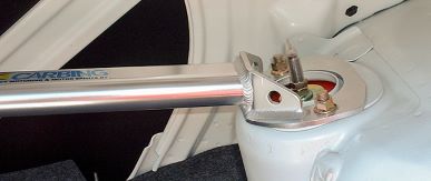 CARBING Strut Tower BAR /Aluminum /Rear /Type R-LANCER Evo. VII~IX (CT9A/CT9W)