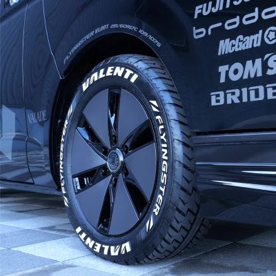 Valenti [Pre-order sales] [Free shipping for 4 bottles]  17 inch 6.5J aluminum wheel single item VALADE Metallic Wheel Gun Metallic Plate 17inch.6.5J [VW17-VAGM-02]