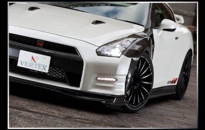 [R VERTEX] GT-R R35 Front Wide Fender