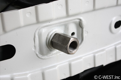 C-West 86 / BRZ Front Tow Hook Adapter