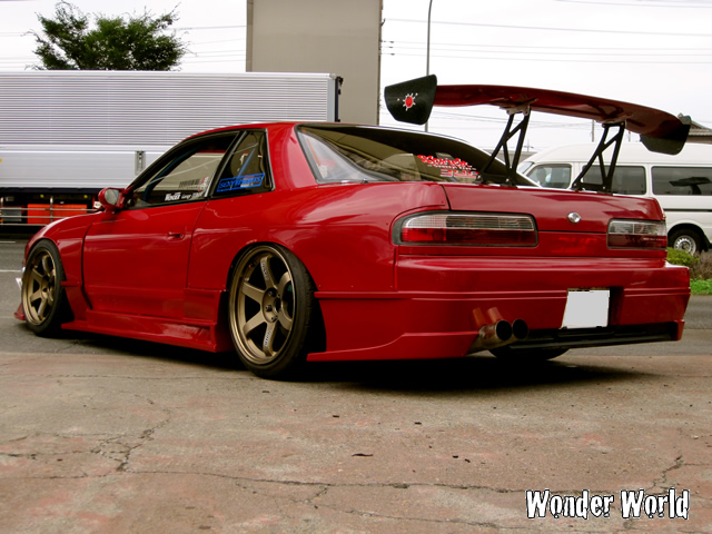 Car Modify Wonder GLARE エアロ リアバンパー S13 シルビア用