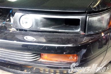 Super Made Racing Headlight Cover for S13 Silvia