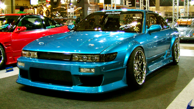 Car Modify Wonder GLARE S13 シルビア用 フルエアロ 3点キット（フロントバンパー・サイドステップ左右・リアバンパー）