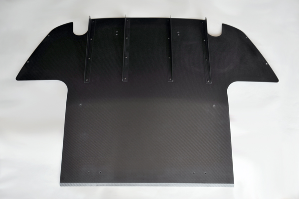 ASM I.S.Design S2000 Rear Diffuser - CFRP (Circuit 2 Bumper)