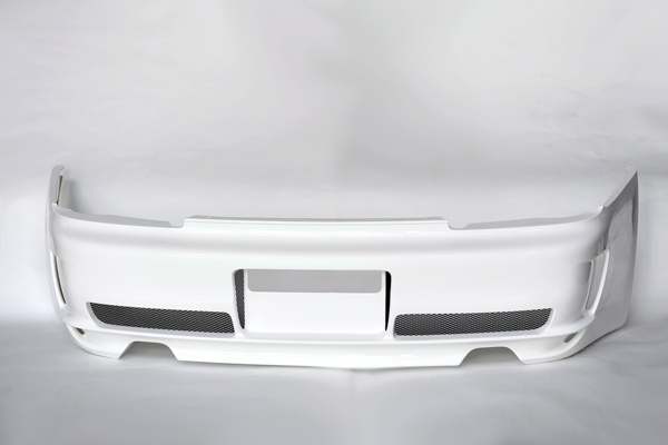 ASM I.S.Design S2000 Rear Aero Bumper 07 (Type 2 Dual Muffler)