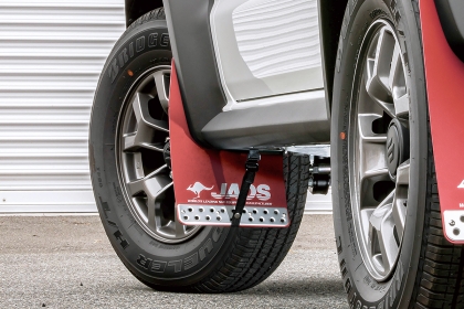 JAOS Mudguard Ⅲ Front Set Red Jimny JB74 Series