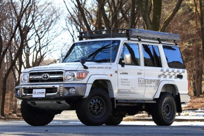 JAOS TRIBE 7.5x16±0 5H150.0 matte gunmetal Land Cruiser 70 series