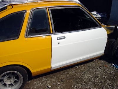Restored Sunny B310 Doors  (2-door coupe & sedan available)